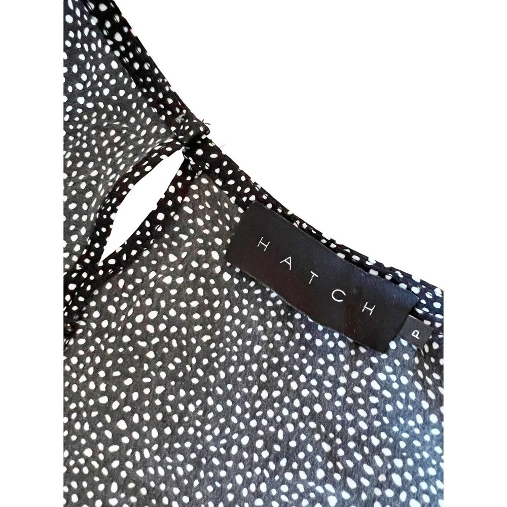 HATCH Maternity Polka Dot Parachute Sleeveless Dress One Size Petite. - Picture 3 of 8